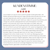 Kundenstimme Judith